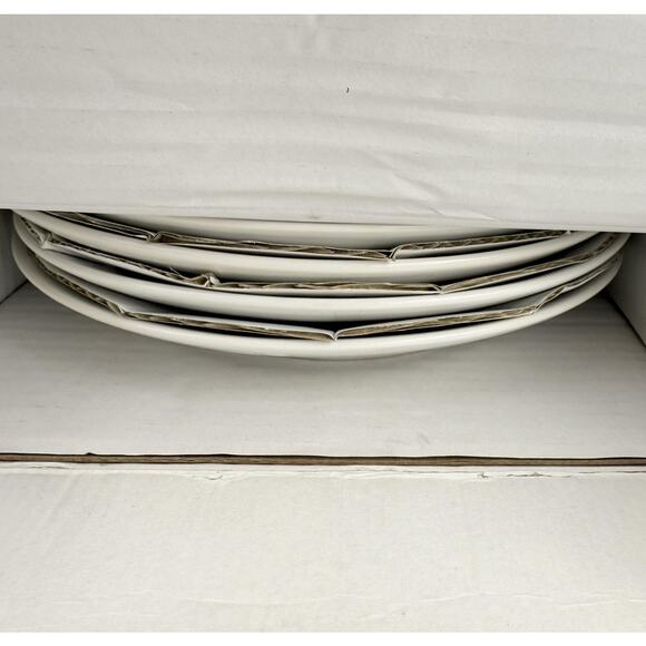 Pottery Barn Rustic Pumpkin DINNER Plates Set of 4 Autumn Fall Thanksgiving - Picture 3 of 7